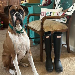 Tall Black Hunter Rainboots